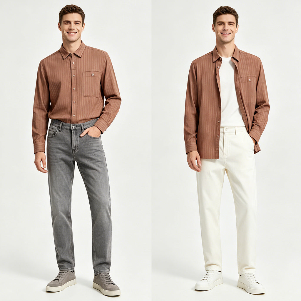 STFD4132078 Lengtang Design Longsleeves Shirts