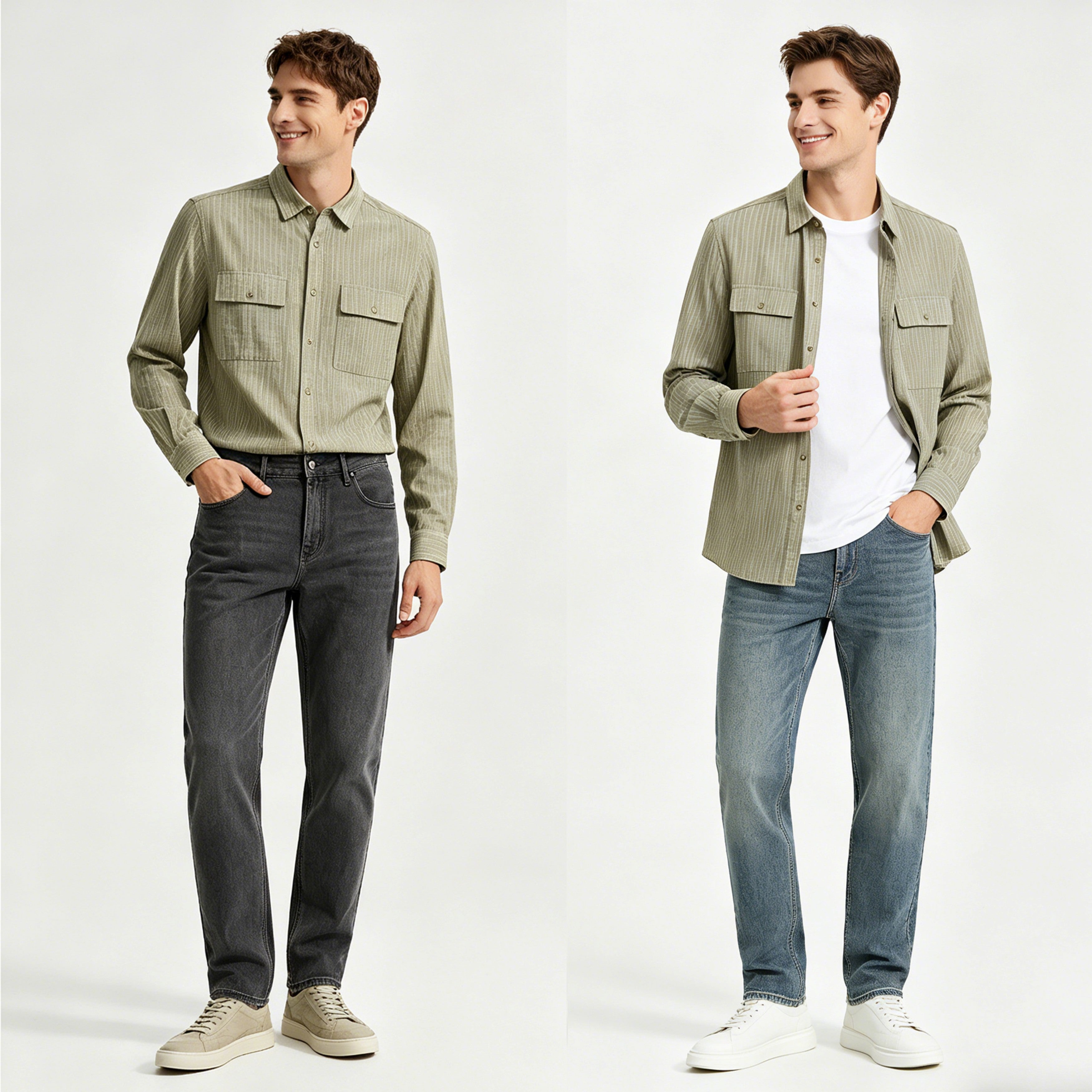 STHD4012901 Lengtang Design Longsleeves Shirts