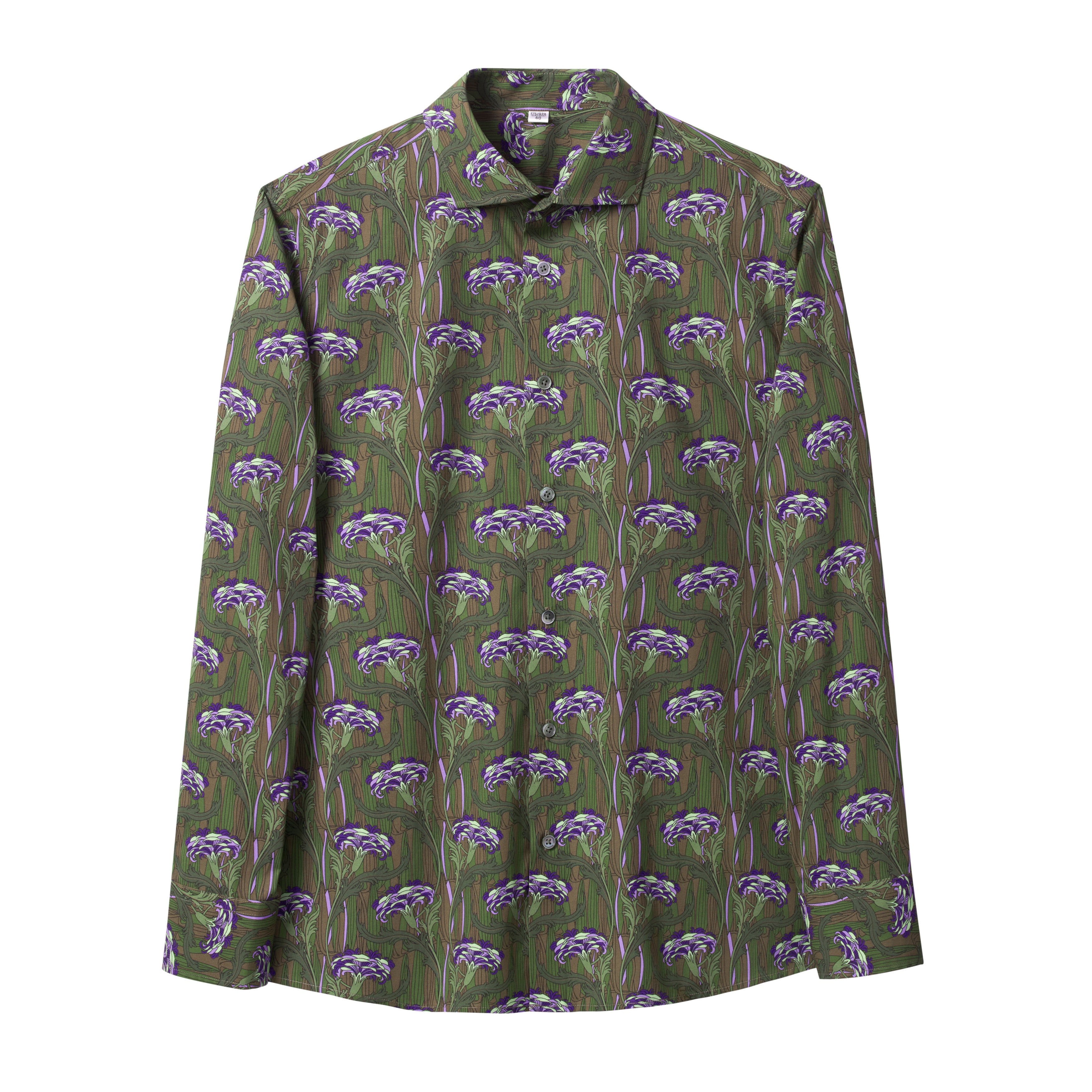 STFDESQ8059 Lengtang Printed Resort Style Shortsleeves Shirts