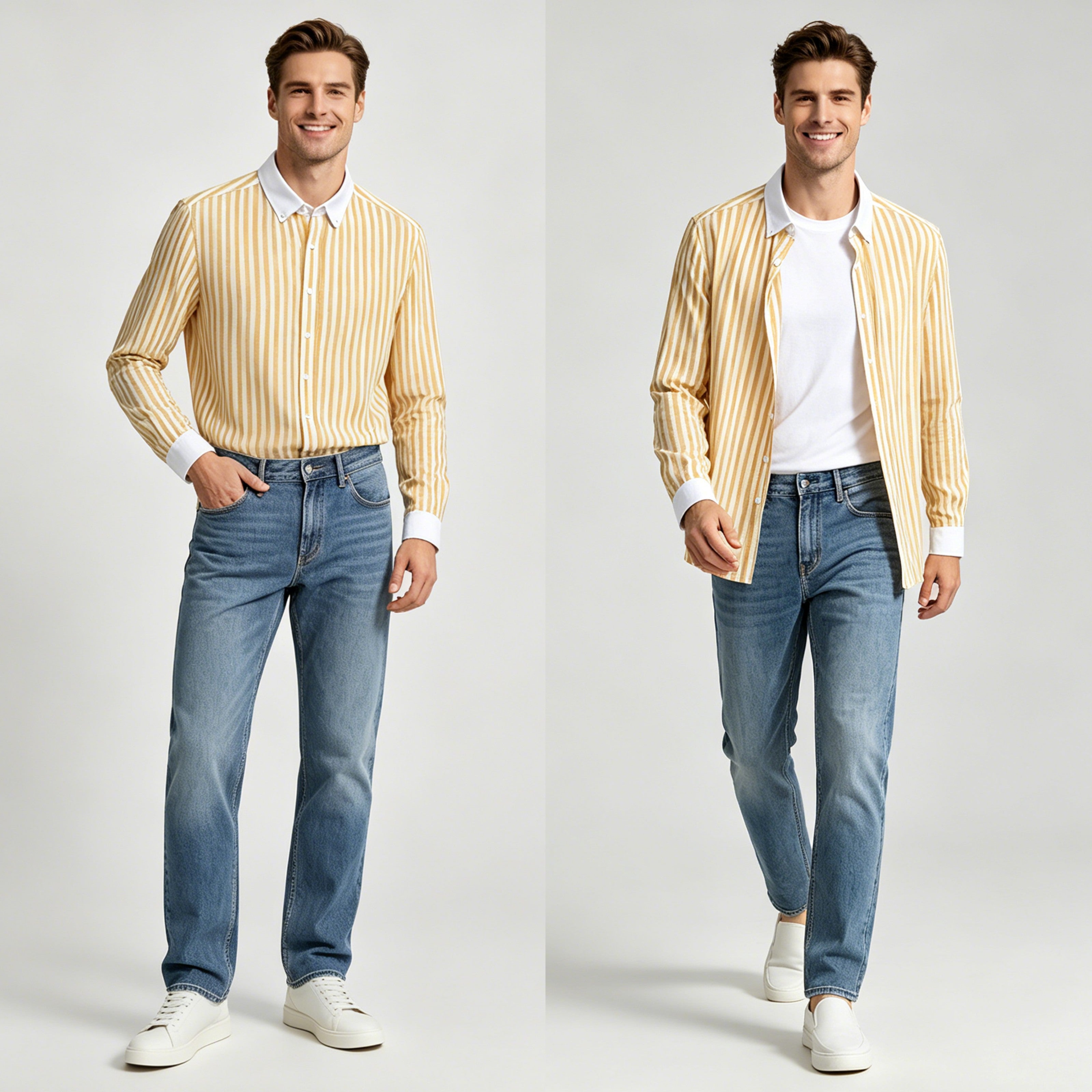 STFD3251826  Lengtang Daily Casual Longsleeves Shirts