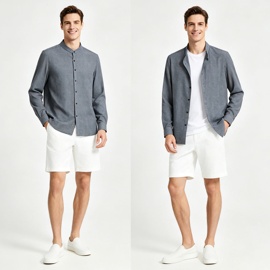STFD41368134 Lengtang Daily Casual Longsleeves Shirts