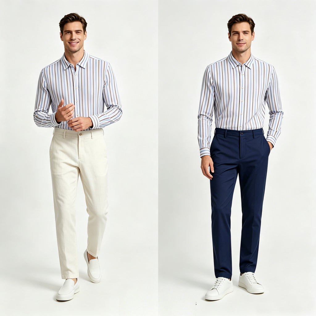 STNH005 Lengtang Daily Casual Longsleeves Shirts
