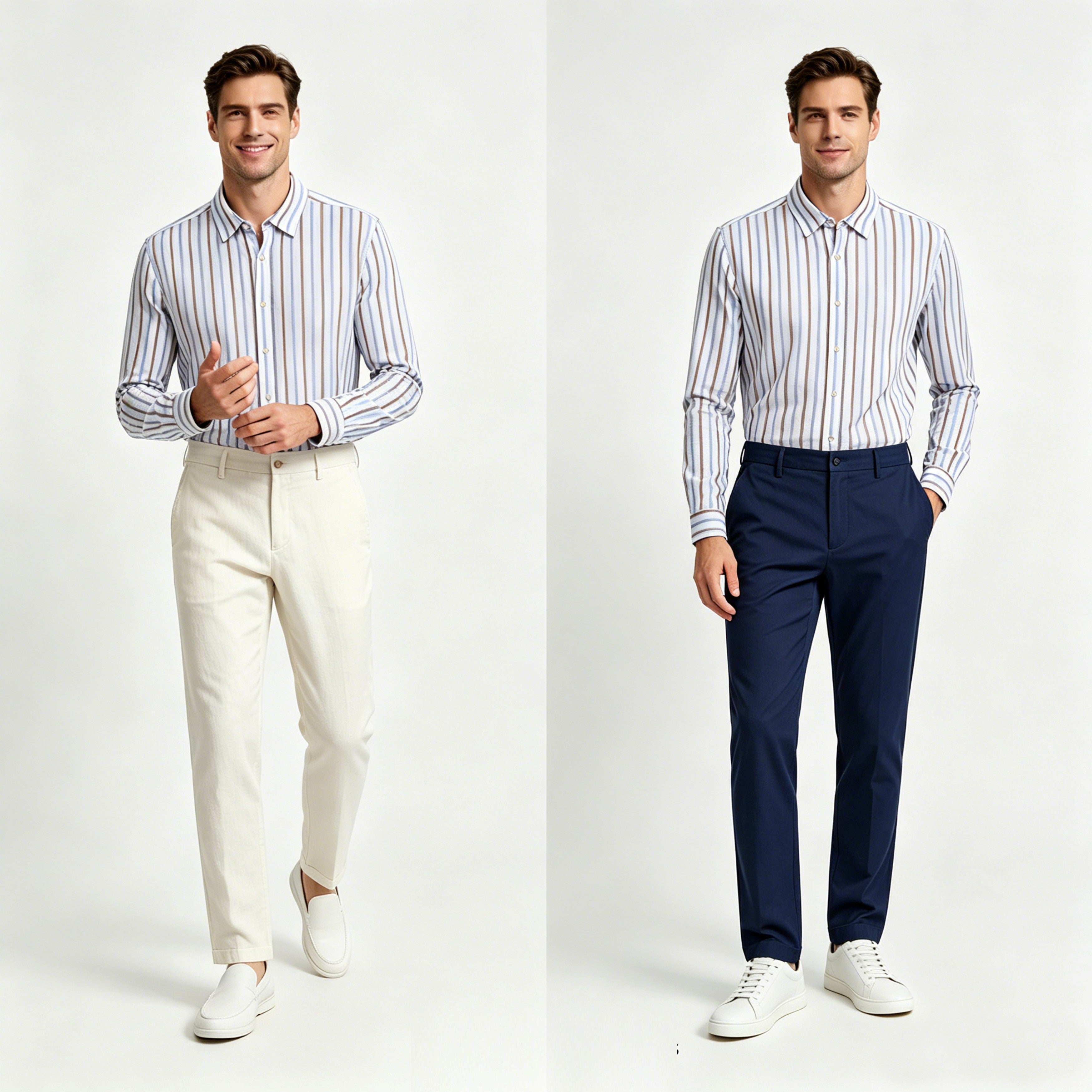 STNH005 Lengtang Daily Casual Longsleeves Shirts