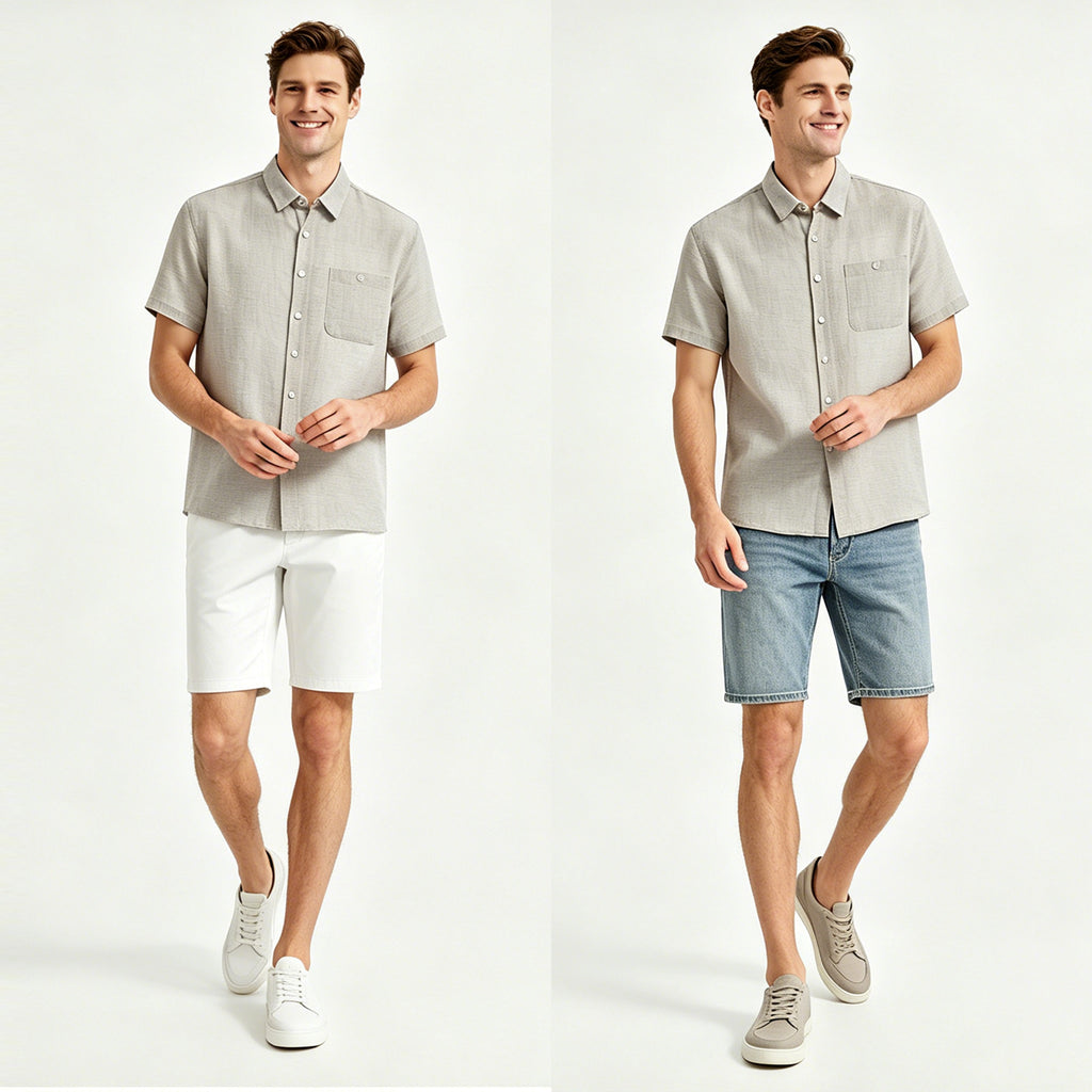STBKD86886-9 Lengtang Design Shortsleeves Shirts