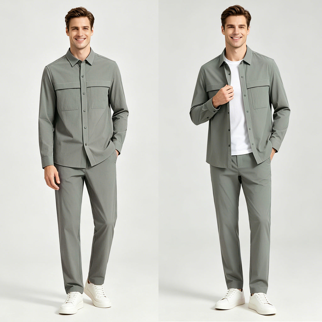 STBKD86358 Letang Urban Light Outdoor Longsleeves Shirt