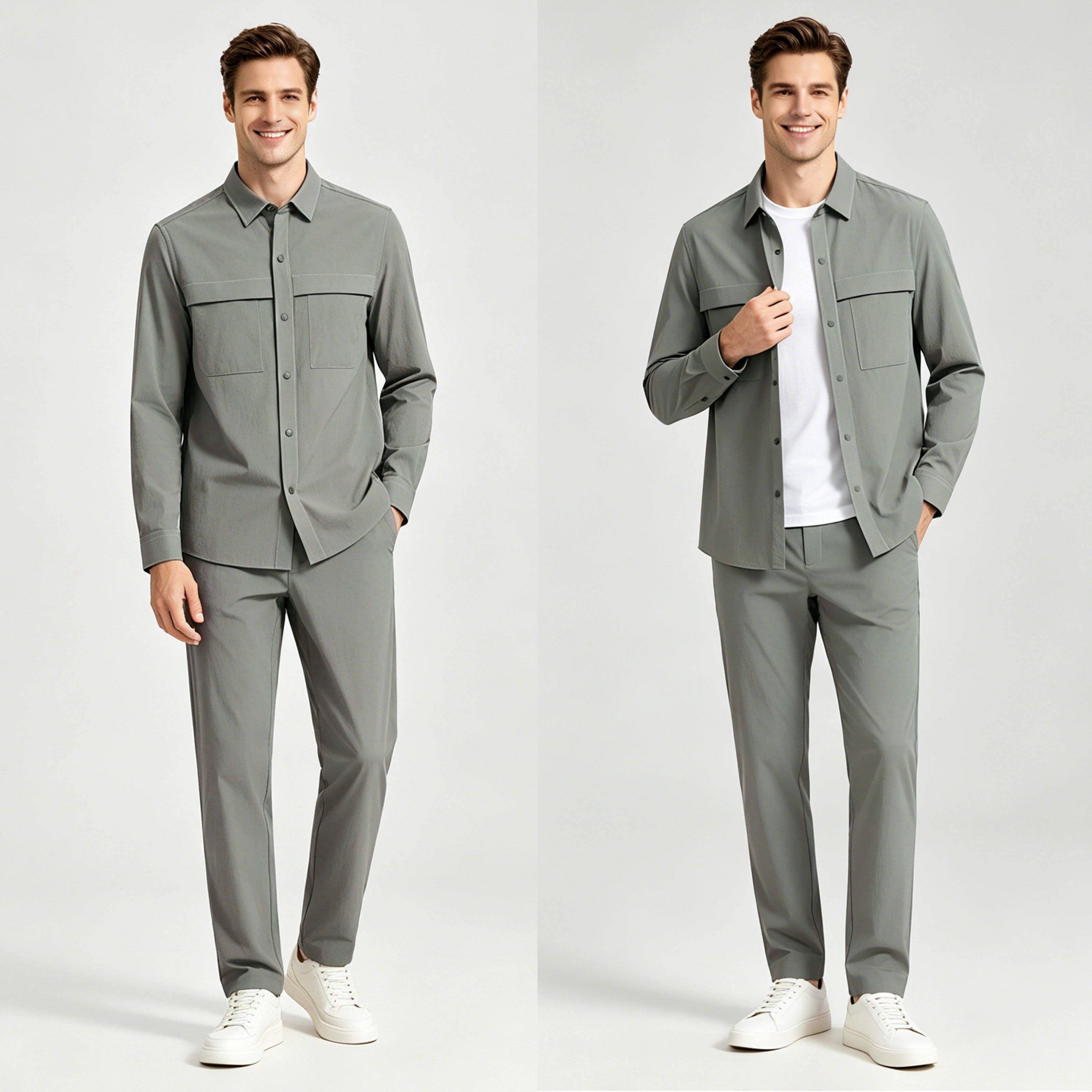STBKD86358 Letang Urban Light Outdoor Longsleeves Shirt
