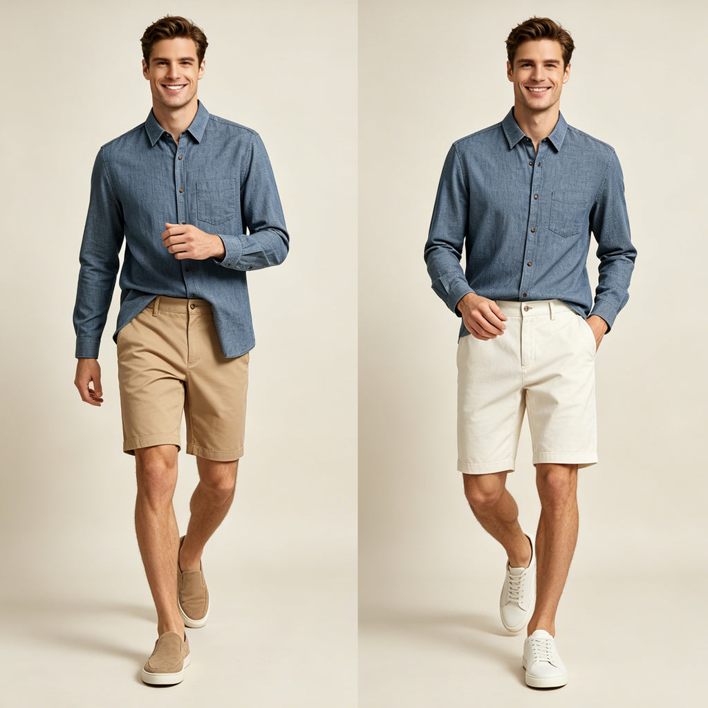 ST1038083  Lengtang Daily Casual Longsleeves Shirts