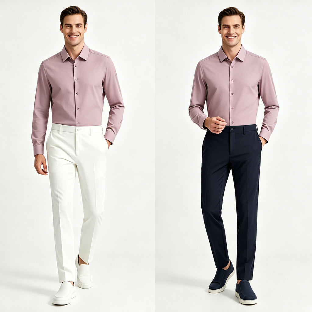 STFD701-5 Letang Business Commuting Longsleeves Shirts