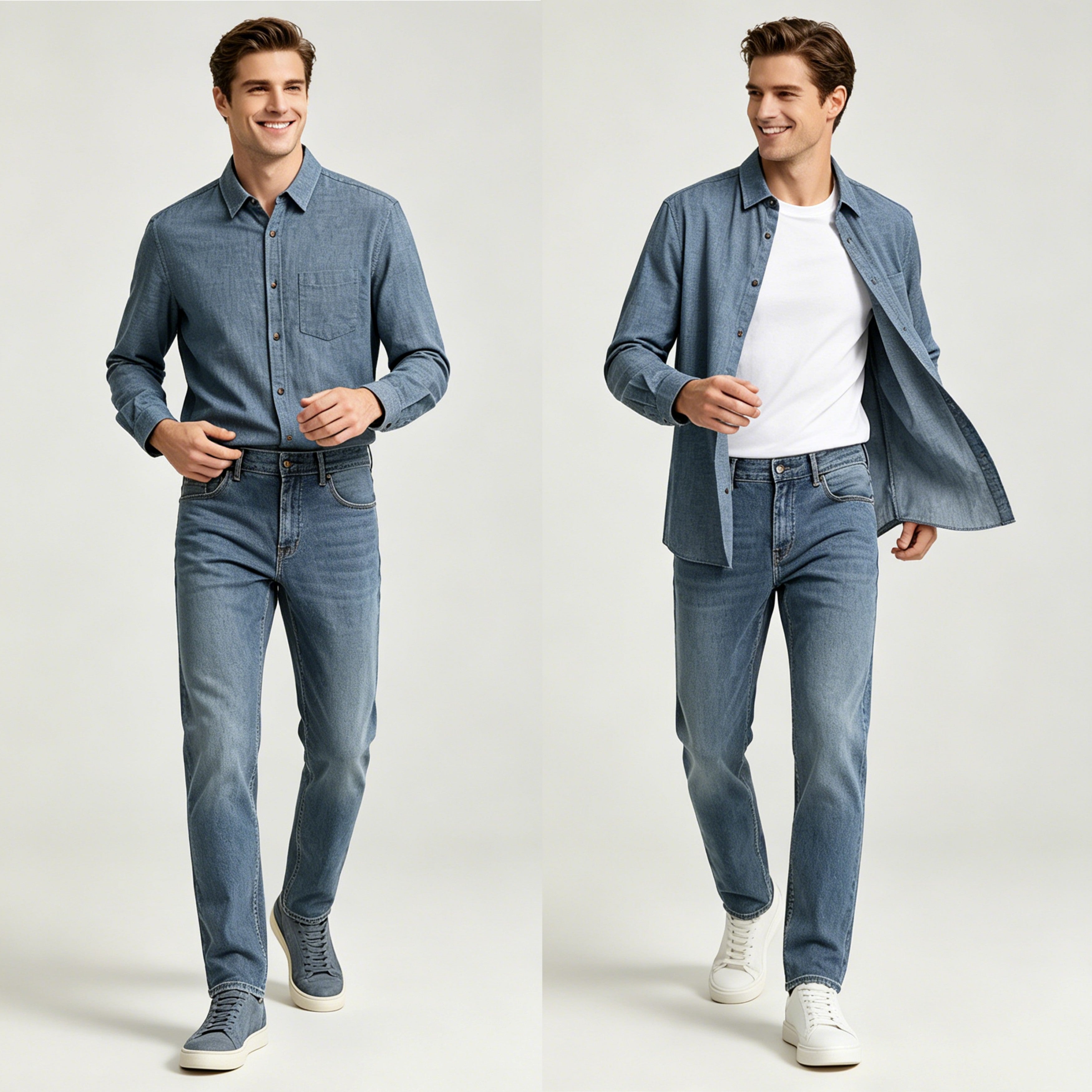 ST1038083  Lengtang Daily Casual Longsleeves Shirts