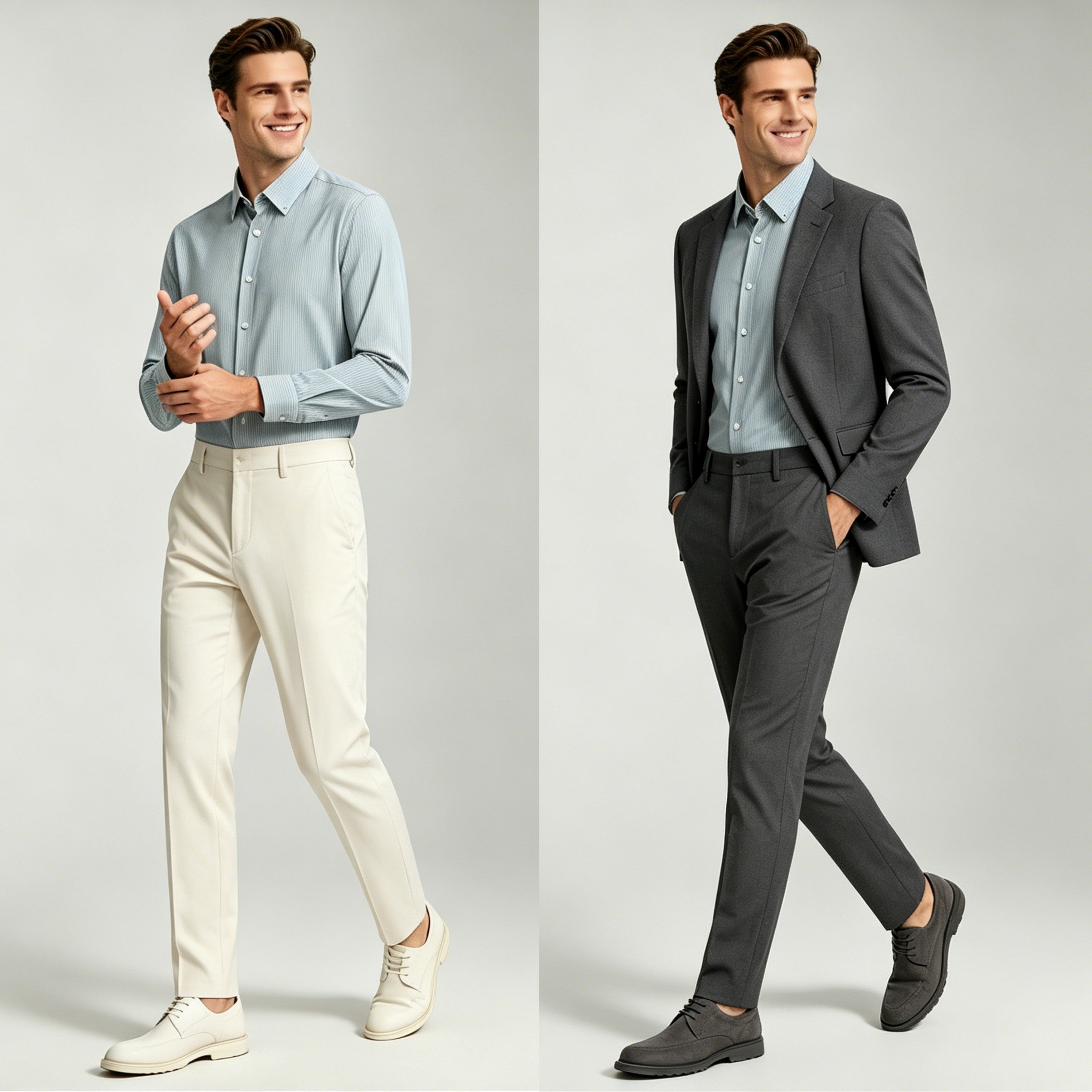 STFDESQ9033 Lengtang Daily Casual Longsleeves Shirts
