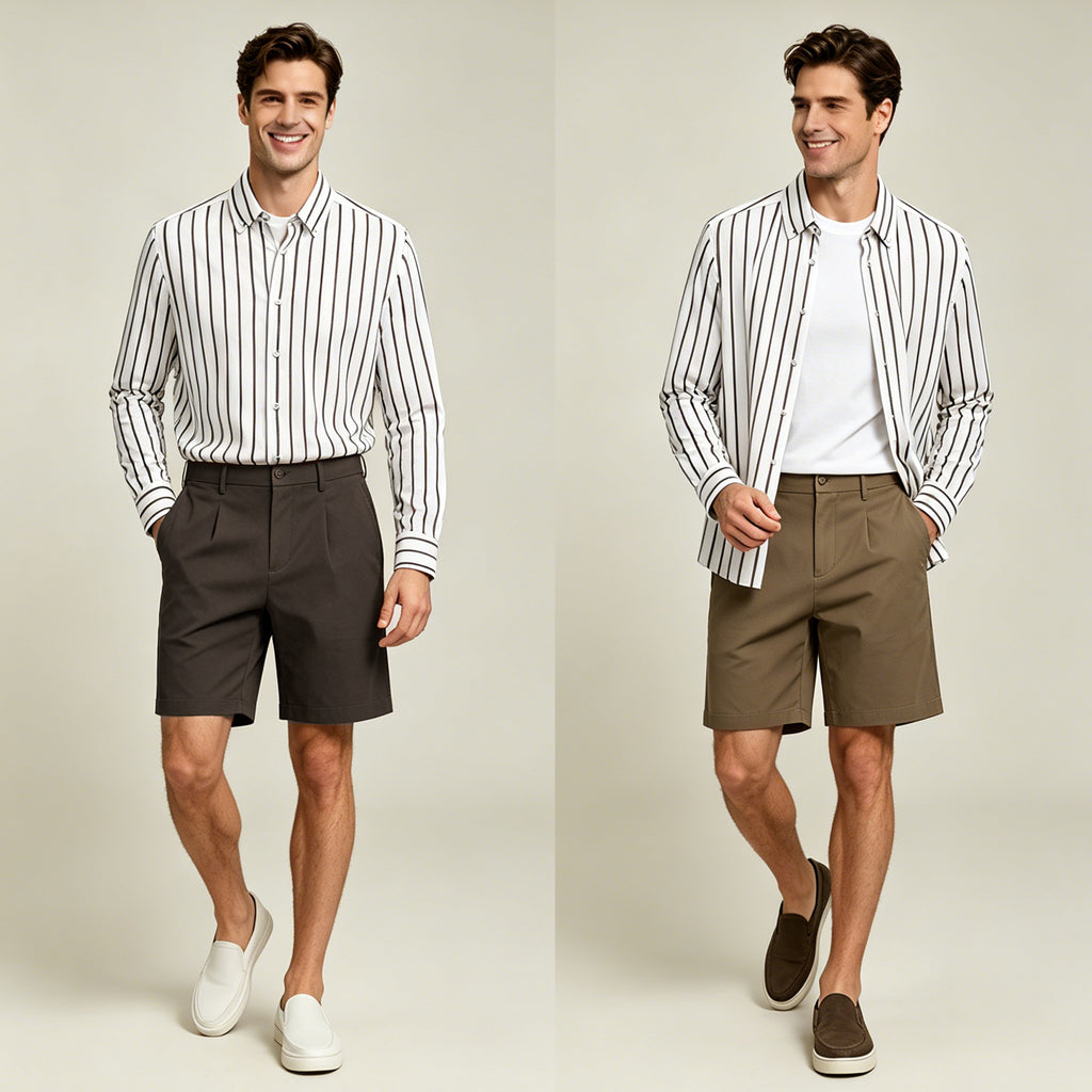 STFDESQ-8029 Lengtang Daily Casual Longsleeves Shirts
