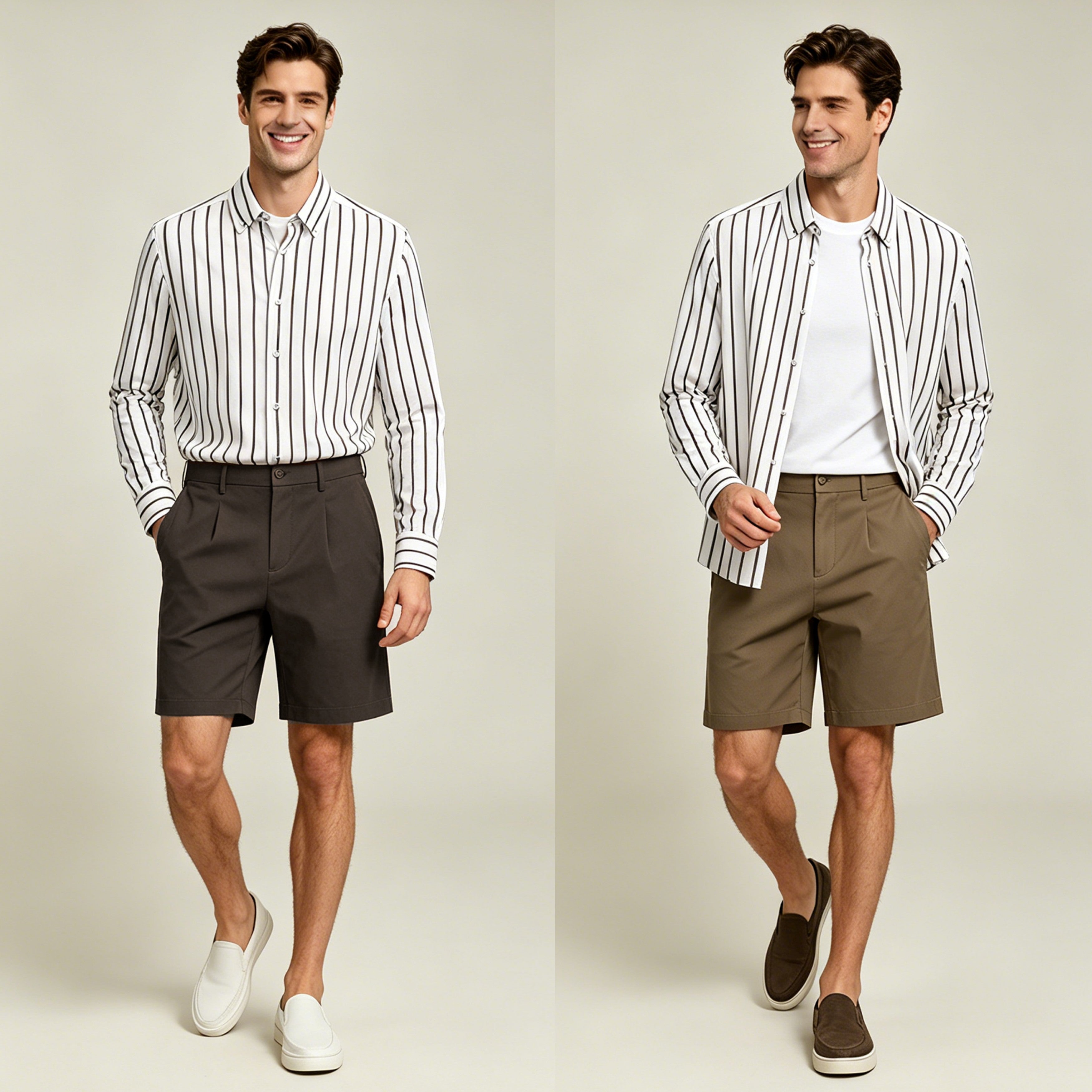 STFDESQ-8029 Lengtang Daily Casual Longsleeves Shirts