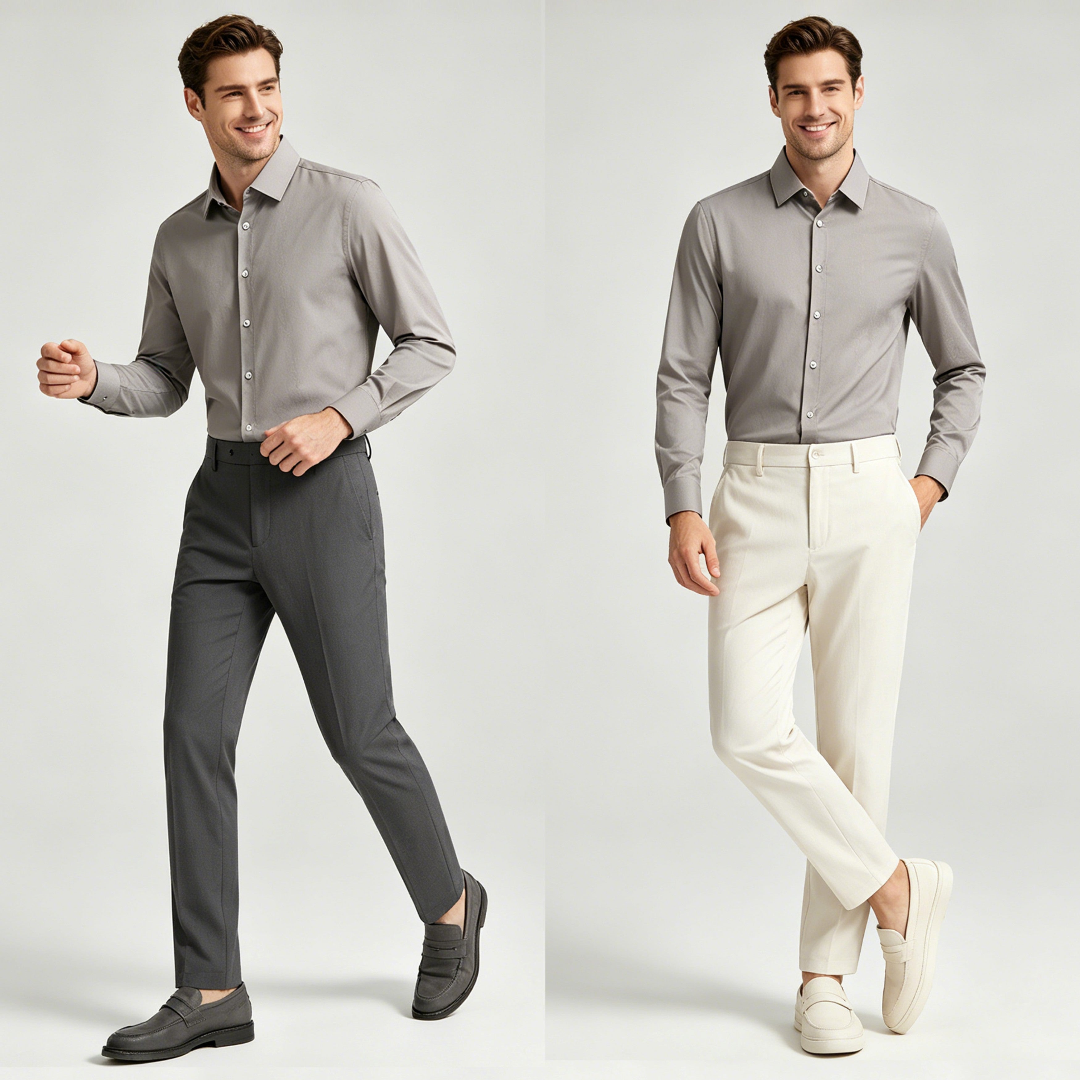 STFDLD3219 Letang Business Commuting Longsleeves Shirts