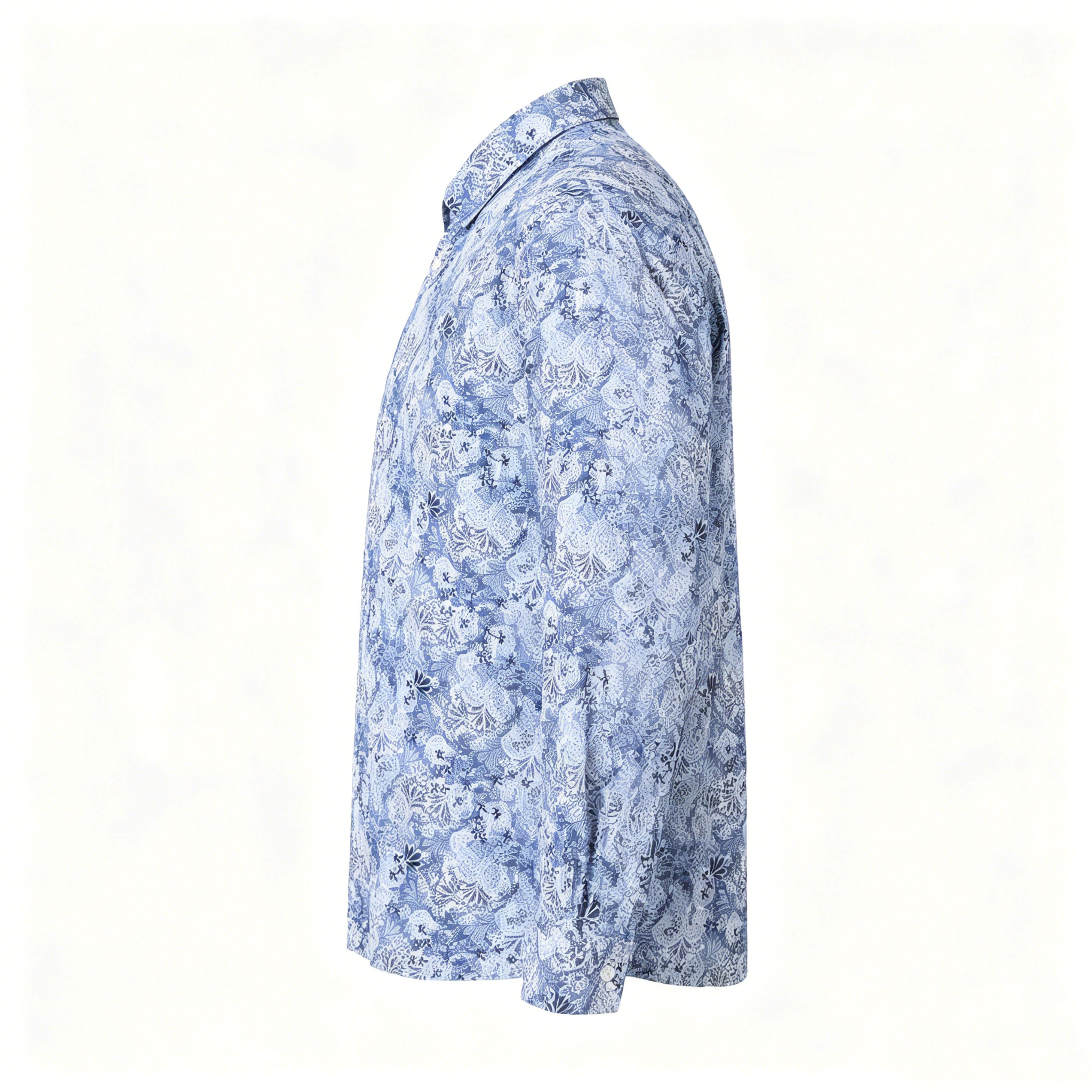 STFDESQ8056 Lengtang Printed Resort Style Shortsleeves Shirts