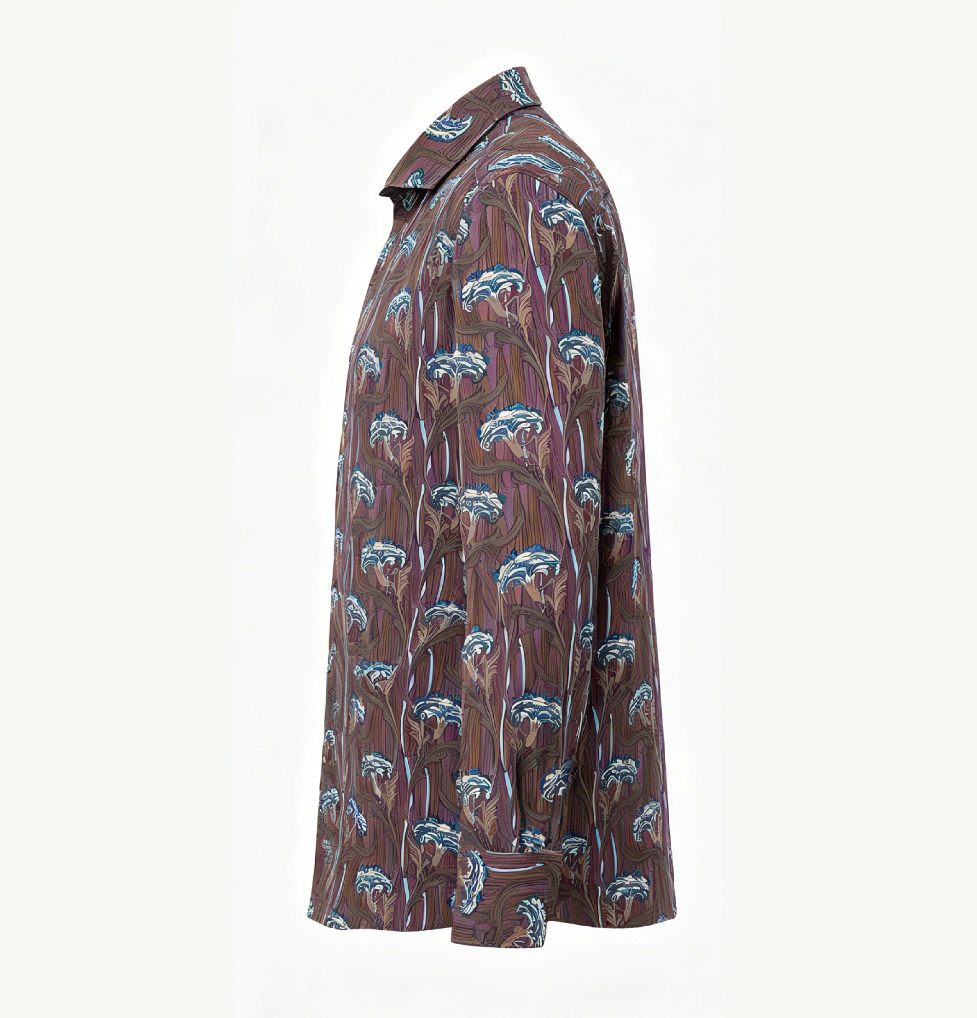 STFDESQ8059 Lengtang Printed Resort Style Shortsleeves Shirts