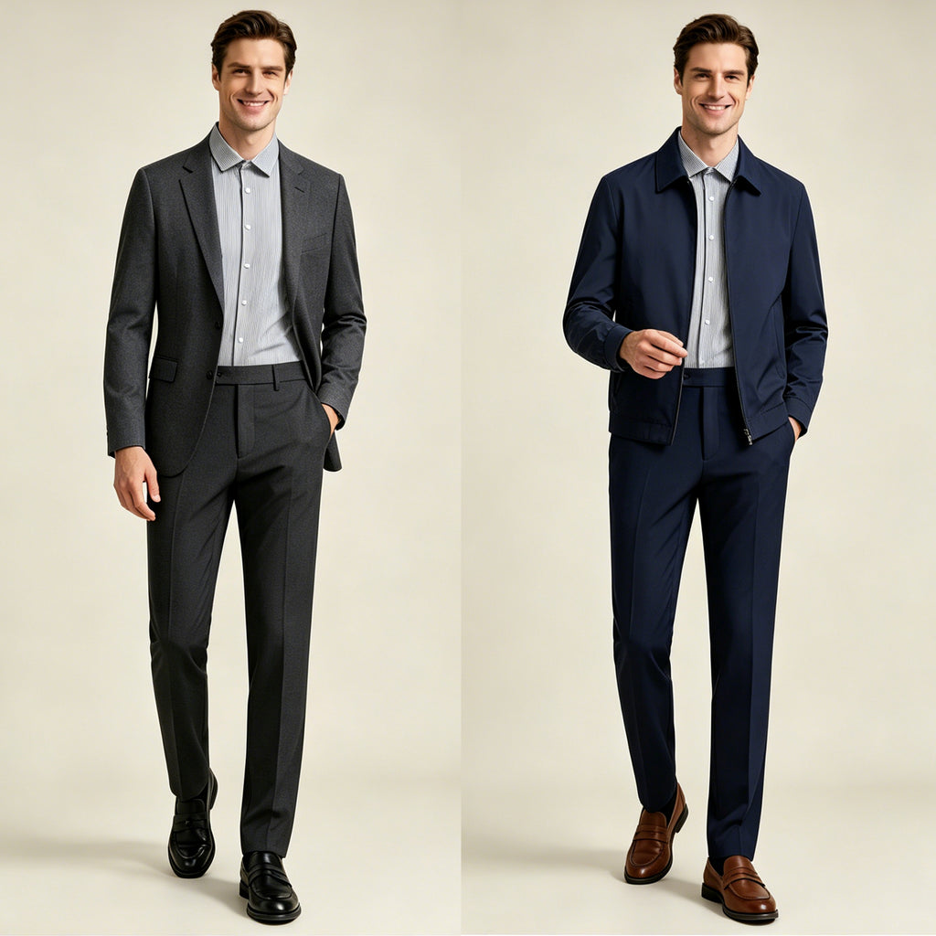 STFD2008-7 Letang Business Commuting Longsleeves Shirts