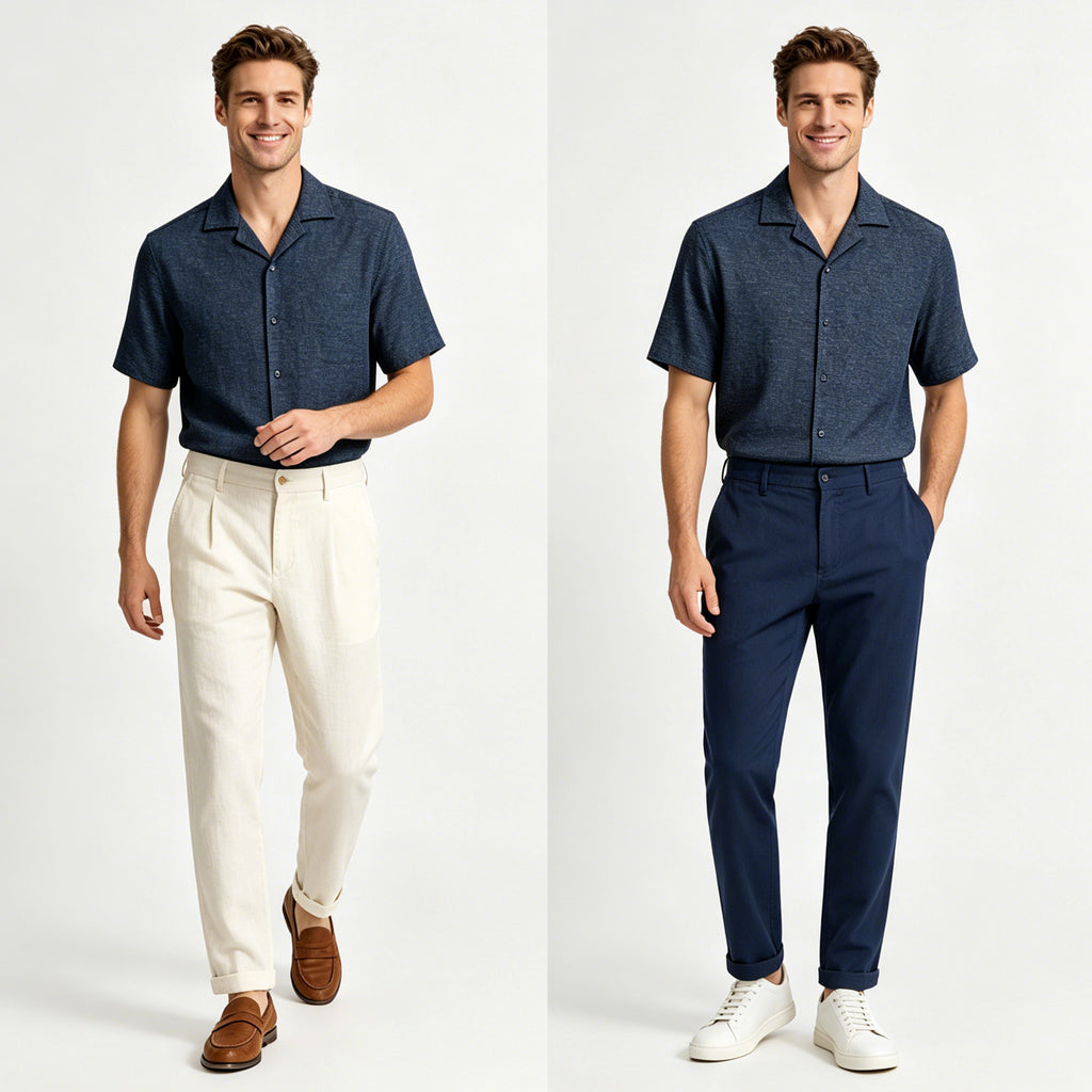 STNH002 Lengtang Design Shortsleeves Shirts