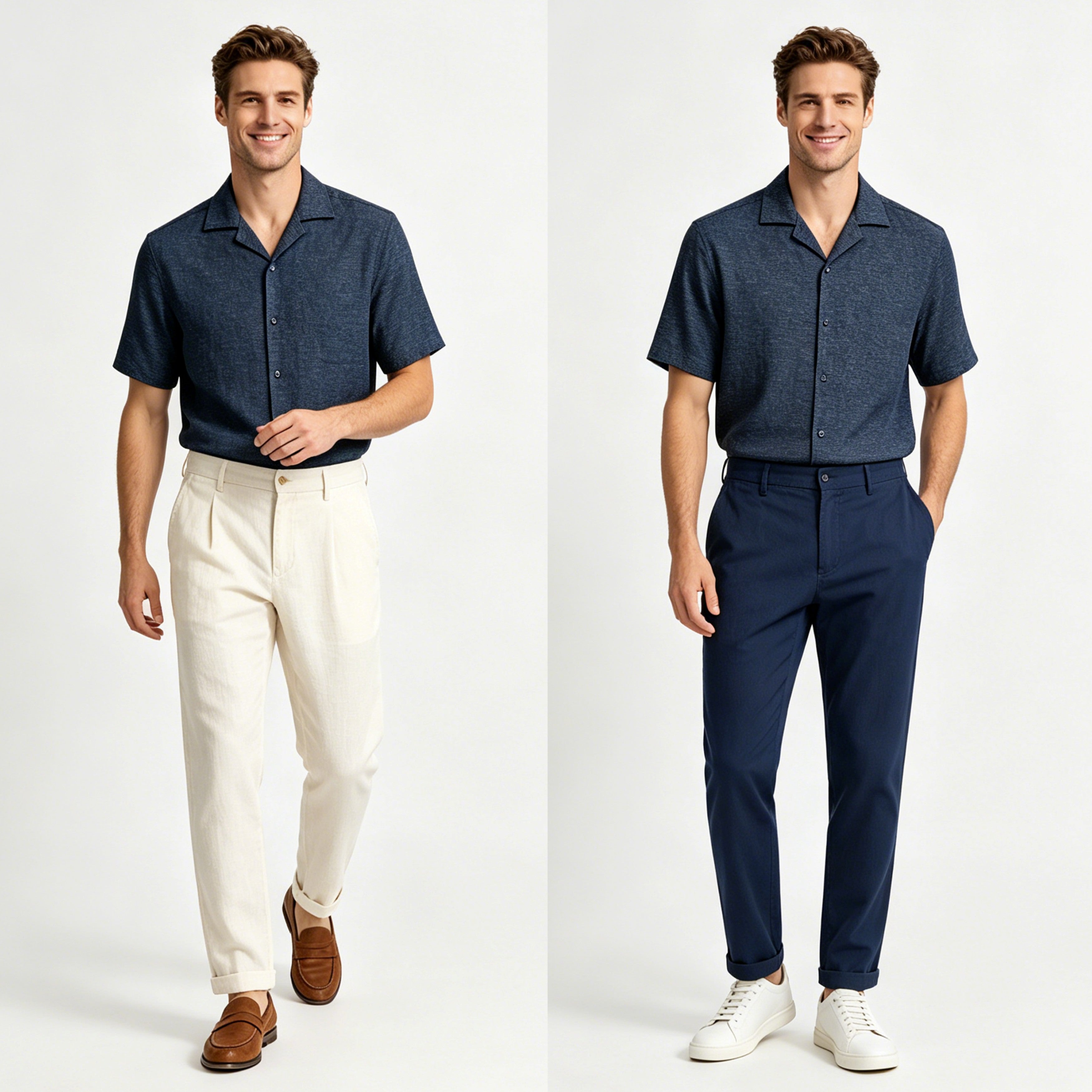 STNH002 Lengtang Design Shortsleeves Shirts
