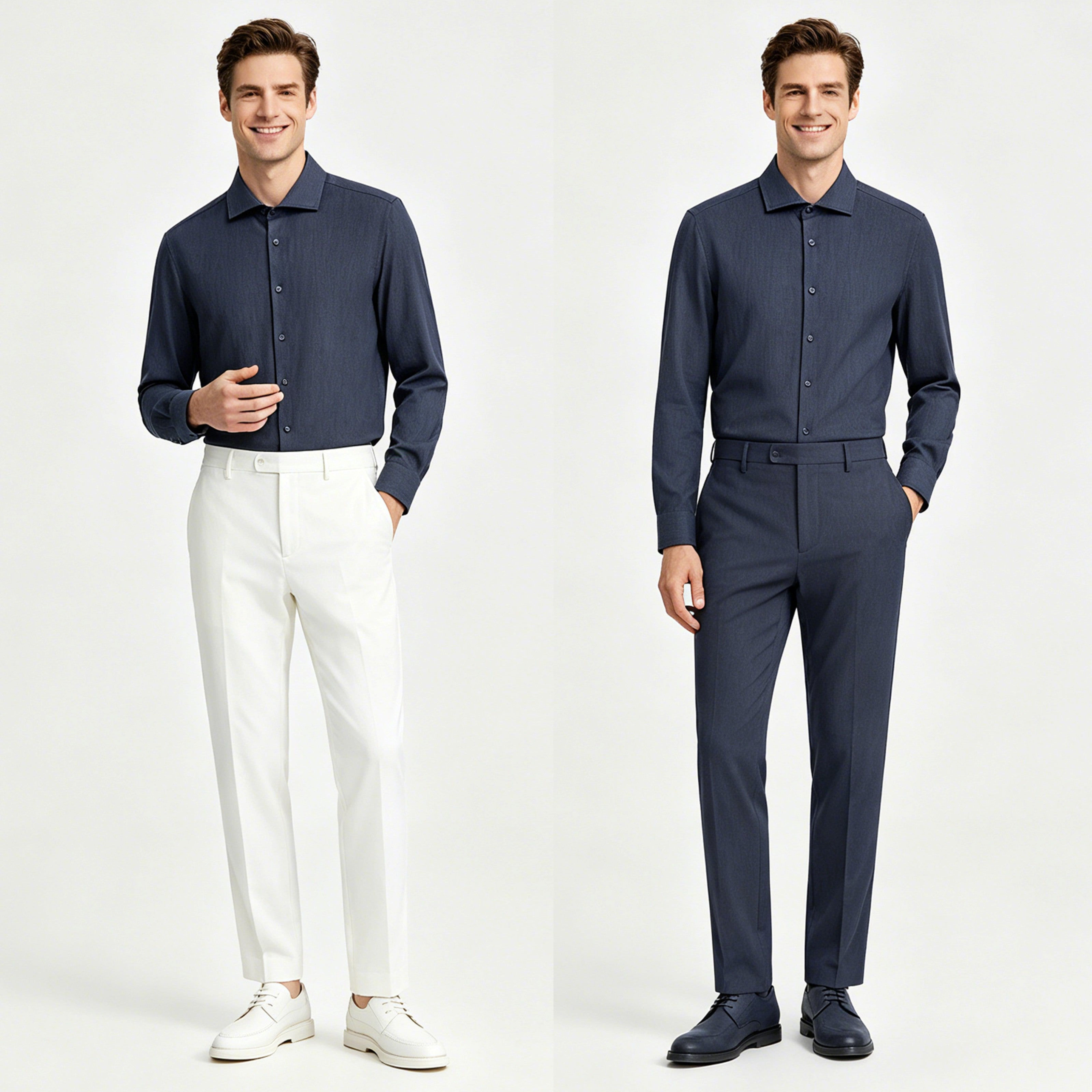STFDESQ-5059 Letang Business Commuting Longsleeves Shirts